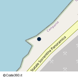 Posizione della concessione balneare Comune di Castellammare Di Stabia, A. 2018, N. 001
