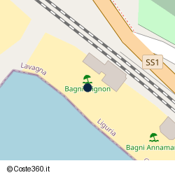 Posizione della concessione demaniale marittima Comune di Lavagna, A. 2004, N. 30