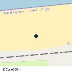 Posizione della concessione demaniale marittima Comune di Rodi Garganico, A. 2006, N. 187