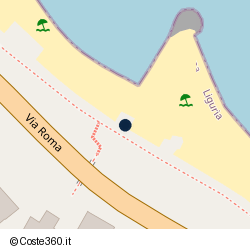 Posizione della concessione balneare Comune di Laigueglia, A. 2015, N. 1051