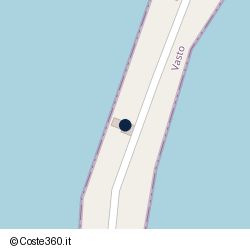 Posizione della concessione demaniale marittima Autorità Portuale di Mar Adriatico Centrale, A. 2012, N. 62