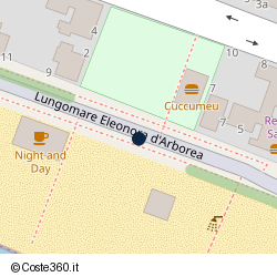 Posizione della concessione balneare Regione di Sardegna, A. 2025, N. 3951