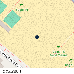 Posizione della concessione demaniale marittima Comune di Senigallia, A. 2025, N. 07