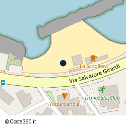 Posizione della concessione demaniale marittima Comune di Casamicciola Terme, A. 2024, N. 12