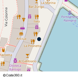 Posizione della concessione balneare Comune di Portovenere, A. 2002, N. 9