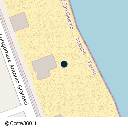 Posizione della concessione balneare Comune di Porto San Giorgio, A. 2008, N. 251