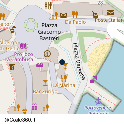Posizione della concessione demaniale marittima Comune di Portovenere, A. 2018, N. 143