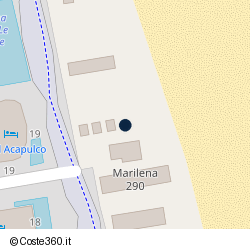 Posizione della concessione demaniale marittima Comune di Cervia, A. 2010, N. 68