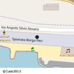 Posizione della concessione balneare Comune di Imperia, A. 2016, N. 16