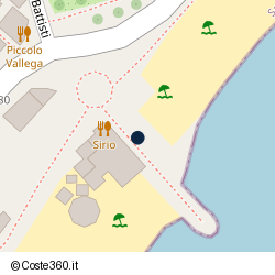 Posizione della concessione balneare Comune Spotorno, A. 2025, N. 2T