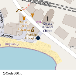 Posizione della concessione demaniale marittima Comune di Bogliasco, A. 2008, N. 16