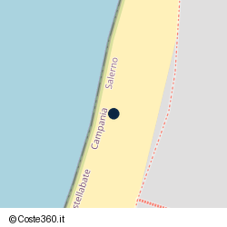 Posizione della concessione demaniale marittima Comune di Castellabate, A. 2016, N. 24