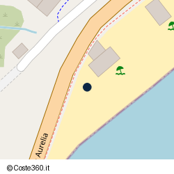 Posizione della concessione balneare Comune di Spotorno, A. 2004, N. 49