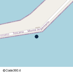 Posizione della concessione demaniale marittima Autorità Portuale di Regione Toscana, A. 2024, N. 85