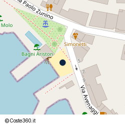 Posizione della concessione balneare Comune di Rapallo, A. 2005, N. 123V