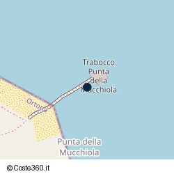 Posizione della concessione balneare Comune di Ortona, A. 2008, N. 17