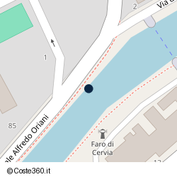 Posizione della concessione demaniale marittima Comune di Cervia, A. 2020, N. 6