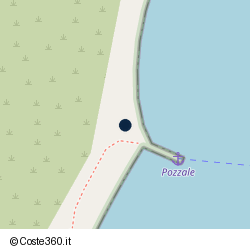 Posizione della concessione balneare Comune di Portovenere, A. 2014, N. 134