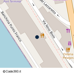 Posizione della concessione demaniale marittima Autorità Portuale di Mar Tirreno Centro Settentrionale, A. 2025, N. 32