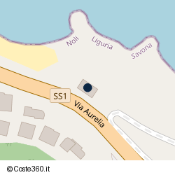 Posizione della concessione demaniale marittima Comune Noli, A. 2017, N. 05