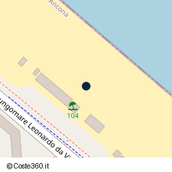 Posizione della concessione demaniale marittima Comune di Senigallia, A. 2014, N. 55