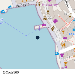 Posizione della concessione demaniale marittima Comune di Camogli, A. 2012, N. 03