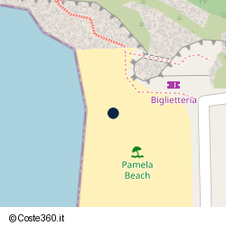 Posizione della concessione balneare Comune di San Nicola Arcella, A. 2015, N. 13