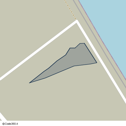 Posizione della spiaggia Spiaggia nei pressi di Sant'Avendrace-Santa Gilla, Casteddu/Cagliari, 09123