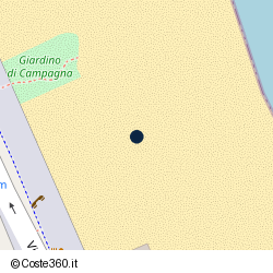 Posizione della concessione demaniale marittima Comune di San Benedetto Del Tronto, A. 2015, N. 9