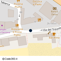 Posizione della concessione demaniale marittima Comune di Genova, A. 2021, N. 9