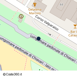 Posizione della concessione demaniale marittima Comune di Chiavari, A. 2025, N. 15