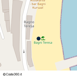 Posizione approssimativa di Pelagos Beach Bar Restaurant