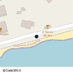 Posizione della concessione demaniale marittima Comune di Imperia, A. 2015, N. 24