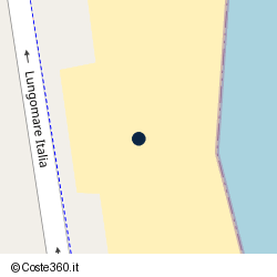 Posizione della concessione balneare Comune di Martinsicuro, A. 2008, N. 80