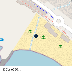 Posizione della concessione demaniale marittima Comune di Levanto, A. 2025, N. 9