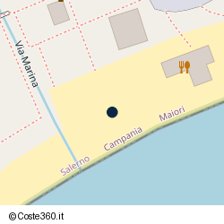 Posizione della concessione balneare Comune di Maiori, A. 2012, N. 02