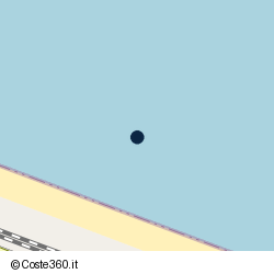 Posizione della concessione balneare Autorità Portuale di Mar Adriatico Centrale, A. 2024, N. AN11
