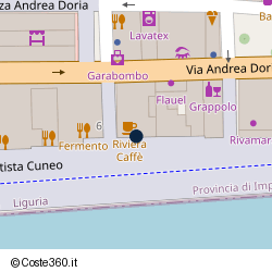 Posizione della concessione demaniale marittima Comune di Imperia, A. 2018, N. 17
