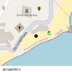 Posizione della concessione demaniale marittima Comune di San Remo, A. 2007, N. 24