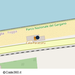 Posizione della concessione demaniale marittima Comune di Rodi Garganico, A. 2012, N. 6