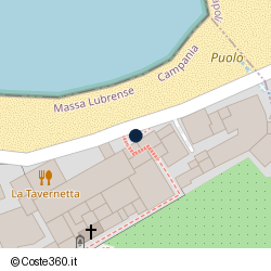 Posizione della concessione demaniale marittima Comune di Massa Lubrense, A. 2018, N. 205