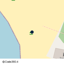 Posizione della concessione balneare Comune di Praia A Mare, A. 2008, N. 22