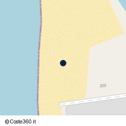 Posizione della concessione balneare Comune di Orbetello, A. 2025, N. 5