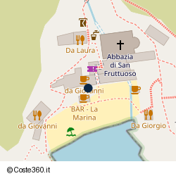 Posizione della concessione demaniale marittima Comune di Camogli, A. 2008, N. 16