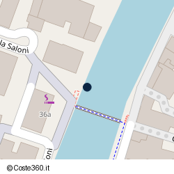 Posizione della concessione demaniale marittima Provv. OOPP di Veneto-Trentino-Friuli, A. 2022, N. 32004