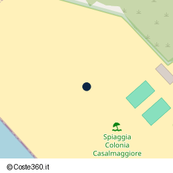 Posizione della concessione balneare Comune di Forte Dei Marmi, A. 2005, N. 180