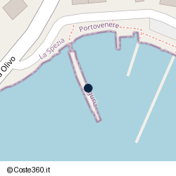 Posizione della concessione demaniale marittima Comune di Portovenere, A. 2004, N. 38
