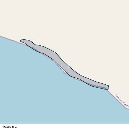 Posizione della spiaggia Spiaggia nei pressi di NC 18, Palma di Montechiaro, 92044