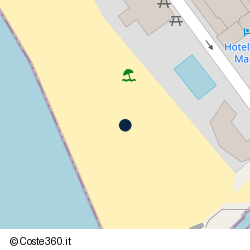 Posizione della concessione demaniale marittima Comune di Cecina, A. 2025, N. 192