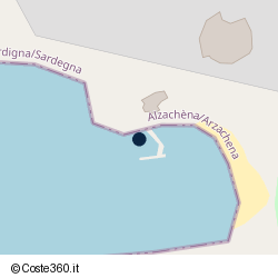 Posizione della concessione balneare Regione di Sardegna, A. 2007, N. 3630